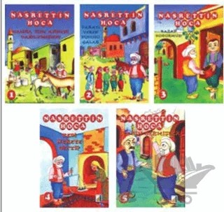 Nasrettin Hoca Seti (5 Kitap Takım) – Kolektif – Damla Yayınevi kitap kapağı
