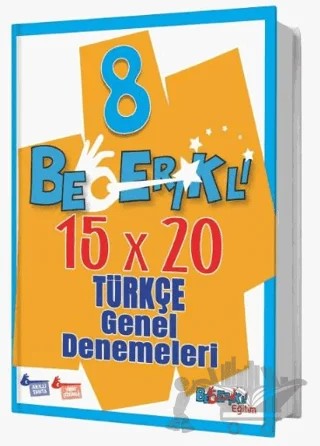 8. Sınıf Türkçe Becerikli Eğitim Genel Denemeleri – Kolektif – Fenomen Yayınları kitap kapağı