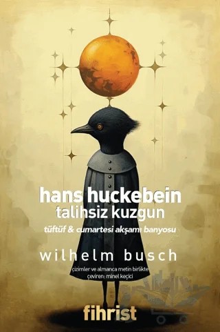 Hans Huckebein: Talihsiz Kuzgun – Wilhelm Busch – Fihrist Kitap kitap kapağı