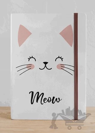Meow Kedi – Kolektif – Defterci kitap kapağı