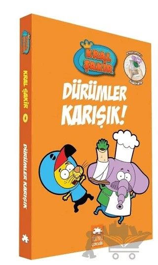 Dürümler Karışık - Kral Şakir 6 – Varol Yaşaroğlu – Eksik Parça Yayınları kitap kapağı