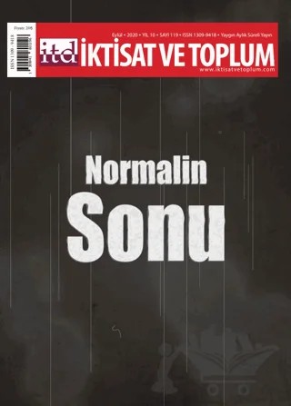 İktisat ve Toplum Dergisi Sayı: 119 Eylül 2020 – İktisat ve Toplum Dergisi kitap kapağı