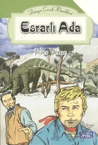 Esrarlı Ada – Jules Verne – Parıltı Yayınları kitap kapağı