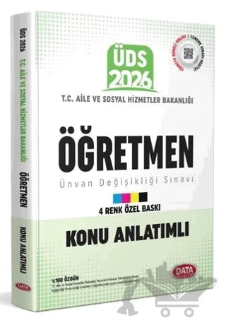T.C. Aile ve Sosyal Hizmetler Bakanlığı ÜDS Öğretmen Kadrosu Konu Anlatımlı – Kolektif – Data Yayınları kitap kapağı
