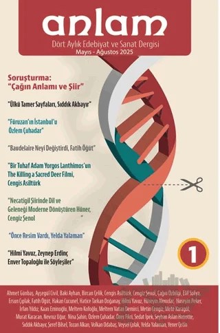 Anlam Dergisi Sayı: 1 Mayıs-Ağustos 2025 – Anlam Dergisi kitap kapağı