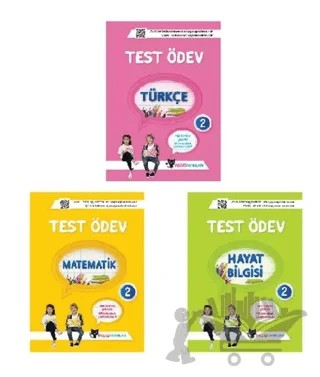 Test Ödev - 2. Sınıf Seti (3 Kitap) – Kolektif – Proje Yayınları kitap kapağı