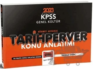 2023 KPSS Tarih Tarihperver Konu Anlatımı Yargı Yayınları – Hikmet Aksakal – Yargı Yayınevi kitap kapağı