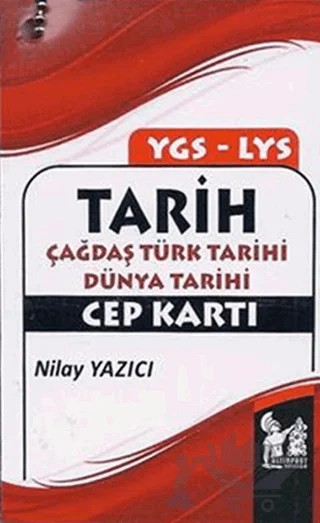 YGS - LYS Tarih Cep Kartı – Nilay Yazıcı – Altın Post Yayıncılık kitap kapağı