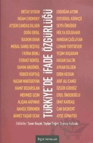 Türkiye’de İfade Özgürlüğü – Kolektif – Bgst Yayınları kitap kapağı