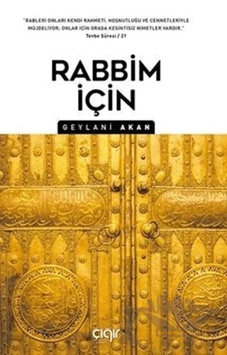 Rabbim İçin – Geylani Akan – Çığır Yayınları kitap kapağı