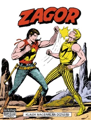 Zagor Klasik Maceralar Dizisi Sayı: 60 – Alfredo Castelli – Lal Kitap kitap kapağı