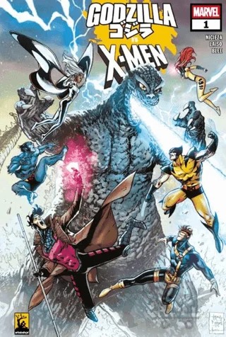 Godzilla vs. X-Men – Fabian Nicieza – Arka Bahçe Yayıncılık kitap kapağı