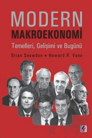 Modern Makroekonomi – Brian Snowdon, Howard R.Vane – Efil Yayınevi kitap kapağı