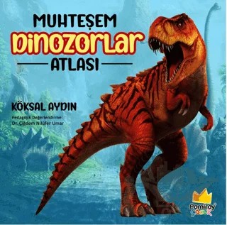 Muhteşem Dinozorlar Atlası – Köksal Aydın – Pamiray Çocuk kitap kapağı
