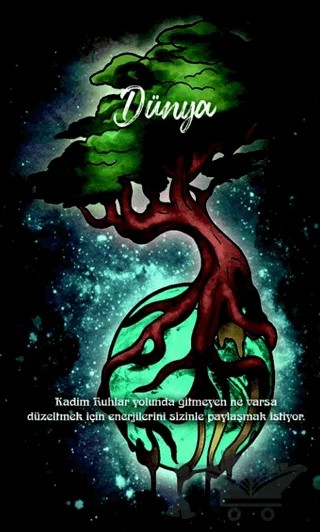 Şaman Defterleri - Dünya – Evangelia Volanis – Gece Kitaplığı kitap kapağı