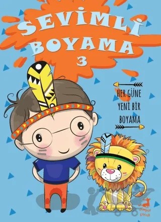 Sevimli Boyama - 3 – Betül Tok – Olimpos Çocuk kitap kapağı