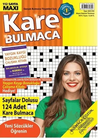Maxi Kare Bulmaca 6 – Kolektif – Maxi Yayıncılık kitap kapağı