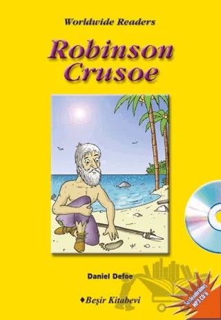 Robinson Crusoe Level 6 – Daniel Defoe – Beşir Kitabevi kitap kapağı