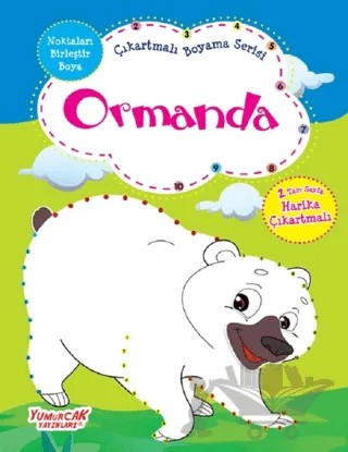 Ormanda - Çıkartmalı Boyama Serisi – Kolektif – Yumurcak Yayınları kitap kapağı
