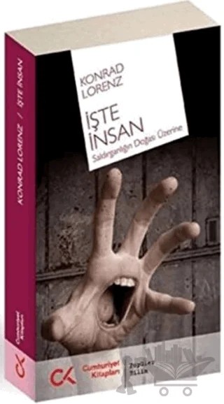 İşte İnsan – Konrad Lorenz – Cumhuriyet Kitapları kitap kapağı