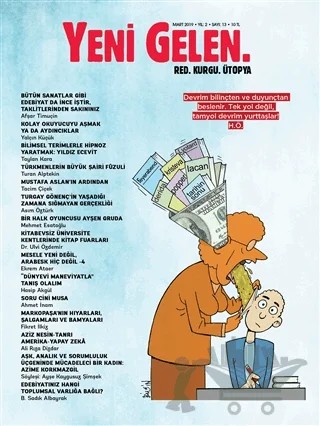 Yeni Gelen Dergisi Sayı: 13 - Mart 2019 – Yeni Gelen Dergisi kitap kapağı