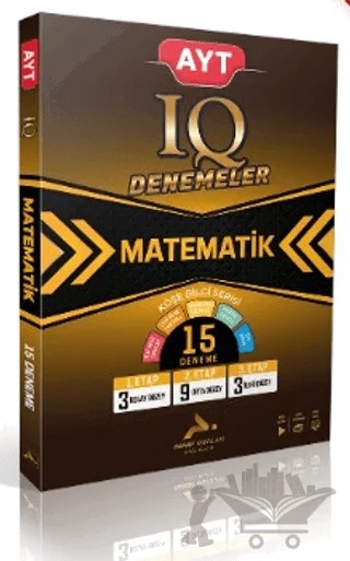 AYT IQ Matematik 15 Branş Denemesi – Kolektif – Paraf Yayınları kitap kapağı
