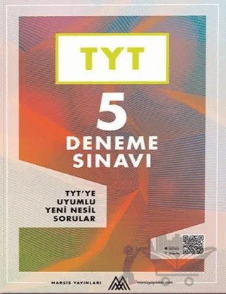TYT 5 Deneme Sınavı Video Çözümlü – Kolektif – Marsis Yayınları kitap kapağı