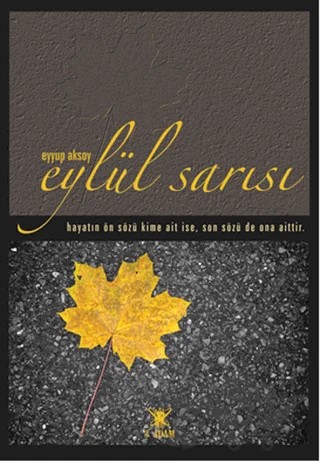 Eylül Sarısı – Eyyup Aksoy – 3 Adam Yayınları kitap kapağı