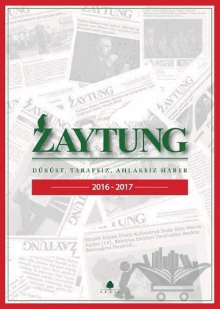 Zaytung Almanak 2016 - 2017 – Kolektif – April Yayıncılık kitap kapağı