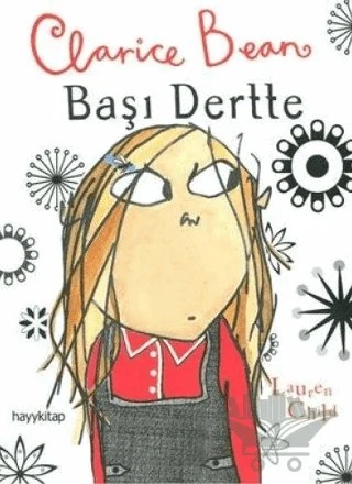 Clarice Bean - Başı Dertte – Lauren Child – Redhouse Kidz Yayınları kitap kapağı