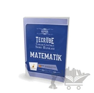 Tecrübe KPSS Matematik Geometri Tamamı Çözümlü Soru BankasıTecrübe Soru Bankası – Tuncay Birinci, Yüksel Kargacı – Pelikan Tıp Teknik Yayıncılık kitap kapağı