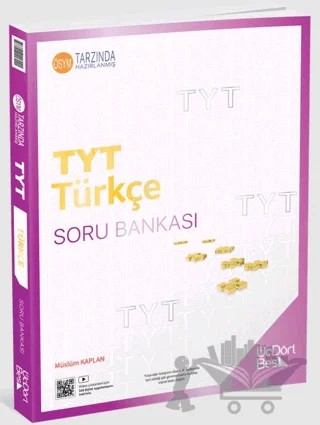 2025 TYT Türkçe Soru Bankası – Müslüm Kaplan – Üç Dört Beş Yayınları kitap kapağı