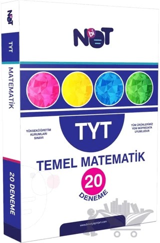 TYT Temel Matematik 20 Deneme – Kolektif – Bi Not Yayınları kitap kapağı