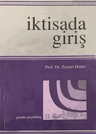 İktisada Giriş – Kemal Yıldırım – Ekin Basım Yayın kitap kapağı