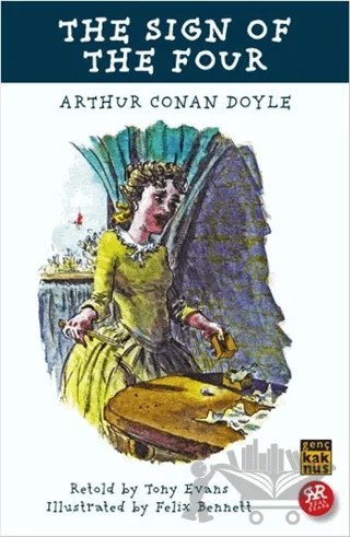 The Sign of The Four – Sir Arthur Conan Doyle – Kaknüs Genç kitap kapağı