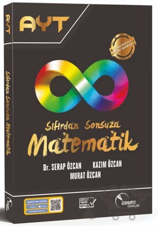 AYT Sıfırdan Sonsuza Matematik Konu Özetli Soru Bankası – Kazım Özcan, Murat Özcan, Serap Özcan – Doktrin Yayınları kitap kapağı