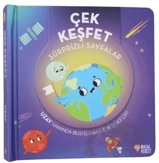 Çek Keşfet Uzay – Kolektif – Masalperest kitap kapağı