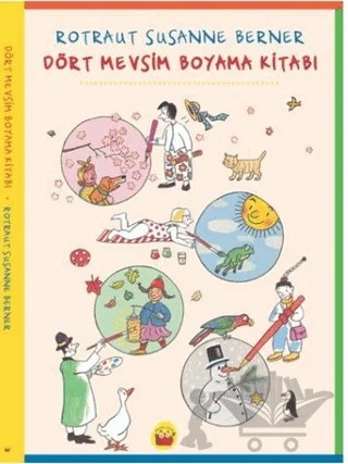 Dört Mevsim Boyama Kitabı – Rotraut Susanne Berner – Kuraldışı Yayınevi kitap kapağı