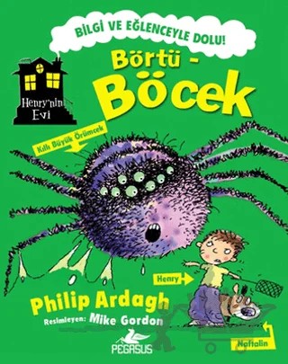 Börtü-Böcek – Philip Ardagh – Pegasus Çocuk Yayınları kitap kapağı