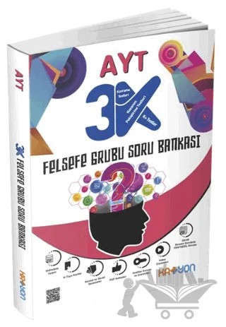 AYT Felsefe 3K Soru Bankası – Kolektif – Katyon Yayınları kitap kapağı