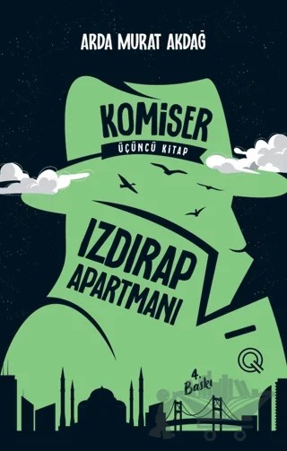 Komiser 3 - Izdırap Apartmanı – Arda Murat Akdağ – Q Yayınları kitap kapağı