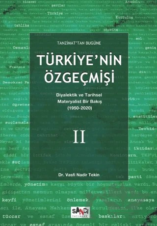 Tanzimat'tan Bugüne Türkiye'nin Özgeçmişi – Vasfı Nadir Tekin – Sancı Yayınları kitap kapağı