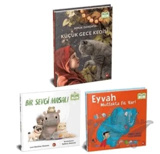 Hayvanları Seviyorum Seti - Organik Kitap (3 Kitap Takım) – Lori Haskins Houran, Smriti Halls, Sonja Danowski – Beyaz Balina Yayınları kitap kapağı