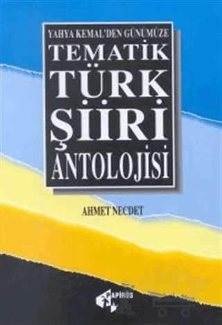 Tematik Türk Şiiri Antolojisi Yahya Kemal’den Günümüze – Ahmet Necdet – Papirüs Yayınevi kitap kapağı