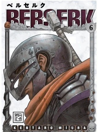 Berserk 6 – Kentaro Miura – Athica Yayınları kitap kapağı
