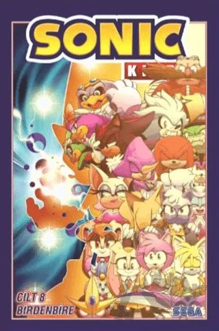 Kirpi Sonic Cit 8 – Birdenbire – Ian Flynn – Presstij Kitap kitap kapağı