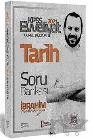 2021 KPSS Evveliyat Tarih Çözümlü Soru Bankası – İbrahim Karakaya – İSEM Yayıncılık kitap kapağı