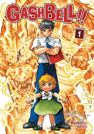 Gash Bell 1 – Makoto Raiku – Kayıp Kıta Yayınları kitap kapağı