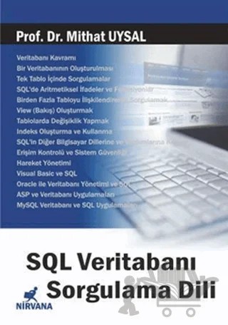 SQL Veritabanı Sorgulama Dili – Mithat Uysal – Nirvana Yayınları kitap kapağı