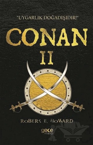 Conan 2 – Robert E. Howard – Gece Kitaplığı kitap kapağı